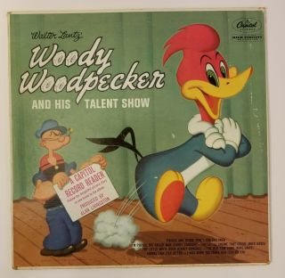Woody Woodpecker And His Talent Show Lp Album By Billy May Vintage Collectable