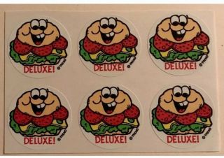 Vintage Matte Trend Deluxe Salami Scratch And Sniff Stickers (scratch N Sniff)