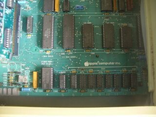 apple iie computer A2S2064,  disk A2M0003,  card,  memory FINE 5