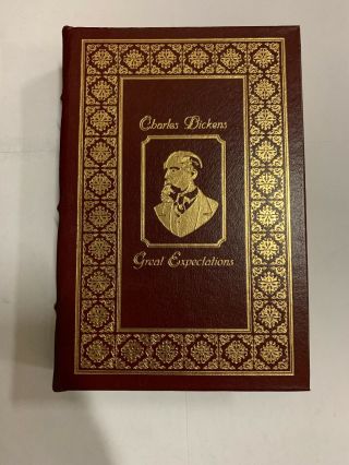 Easton Press Leather Bound Gold Gilt Charles Dickens Great Expectations Hc Book