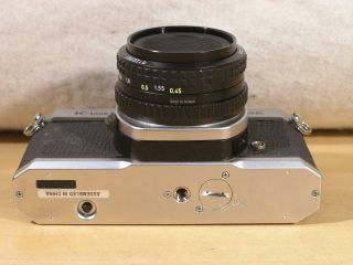 Pentax K1000 SE 35mm SLR Camera w/ 50mm F2 SMC Pentax - A Lens 6