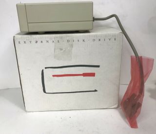 Apple Macintosh M0130 External 400k Floppy Disk Drive,  Box (no Insert)