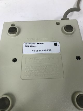 Apple Macintosh M0130 External 400k Floppy Disk Drive,  box (no insert) 3