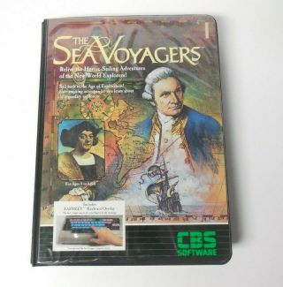 The Sea Voyagers Cbs Software Ibm Floppy Game