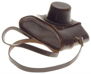 EXAKTA SLR 35mm film vintage camera leather case strap 4