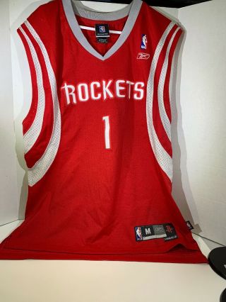 Vintage Tracy Mcgrady Tmac Rockets Authentic Adidas Nba Jersey Size M