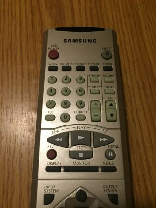 Samsung SV - 5000W World Wide Video System Converter Player and Recorder - 6