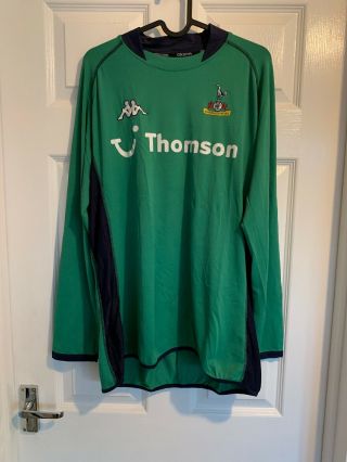 Vintage Tottenham Shirt Goalkeeper Spurs Kappa Player Worn Training