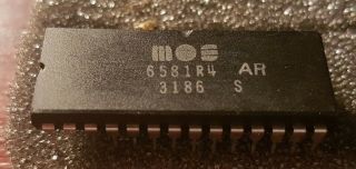Mos 6581 R4 Ar Sid Chip,  For Commodore 64,  And,  Extremely Rare