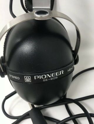 Vintage Pioneer Se - 205 Stereo Headphones,  Late 1970’s.  Untested/preowned