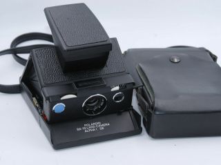 Polaroid Sx - 70 Alpha 1 Se Instant Camera W/ Cover By Hugostudio