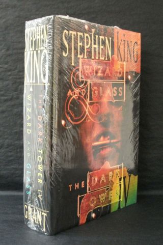 Wizard And Glass Stephen King Us Ltd Hb/dj Shrink Wrapped Dark Tower 4 Grant