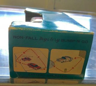VTG Non - Fall Mystery Bump N Go Battery Operated Toy Car GoodYear 3