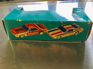VTG Non - Fall Mystery Bump N Go Battery Operated Toy Car GoodYear 4