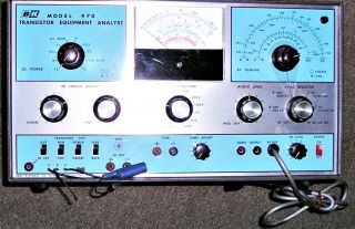 Vintage B&k Dynascan Model 970 Radio Analyst Multi - Test Capable Powers On