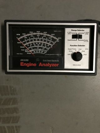 Vintage Sears Engine Analyzer - Model 161.  216300