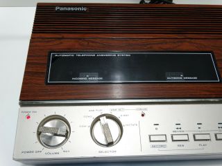 Vintage Panasonic Easa Phone KX - T1521 Automatic Telephone Answering System 2