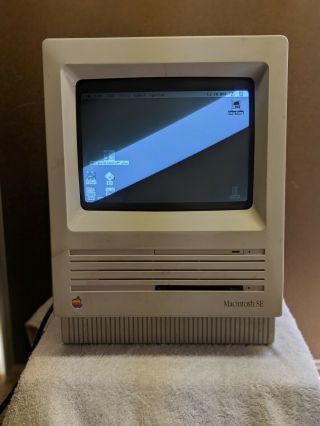 1986 Apple Macintosh Mac All - In - One Computer Only M5011