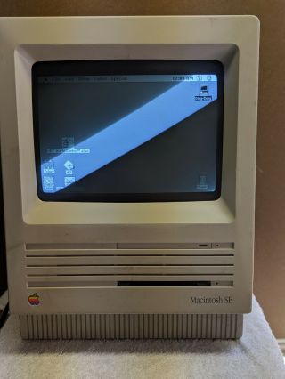 1986 Apple Macintosh Mac all - in - one Computer Only M5011 4