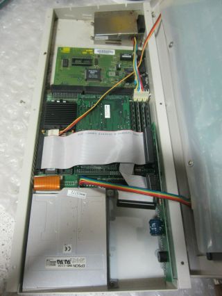 RARE VTG AIC Keyboard Network Station (KNS) Computer in a Keyboard 80486 - No HDD 5