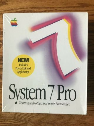 Apple System 7 Pro For Macintosh -