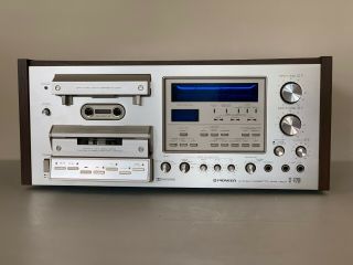 Pioneer Ct - F1250 Stereo Cassette Deck / Flagship / 3 Head / Quartz Direct Drive