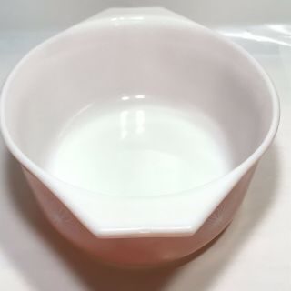 Vintage Pyrex Pink Daisy 645 Oval Casserole Dish 1 1/2 Qt With Lid 8