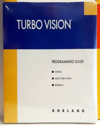 Borland Turbo Pascal 7.  0 Turbo Vision Books And Floppy Disks 4