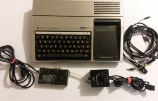 Texas Instruments 99/4A Home Computer - AND 16 games, 2