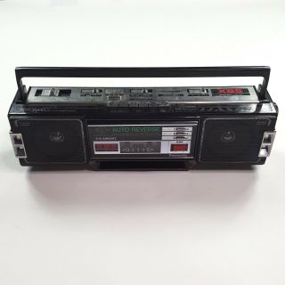 Vintage Panasonic Rx - Fm40 Am/fm Stereo Cassette Recorder Player Boombox Xbs Bass