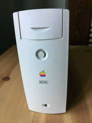 Apple 160sc External Scsi Hard Drive And Cables