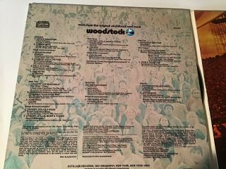Vintage Woodstock / 50 Years Ago / 3 LP Set / SD 3 - 500 2