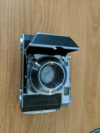 Kodak Retina Iia Rangefinder Camera Schneider 50mm F/2 Lens With Case