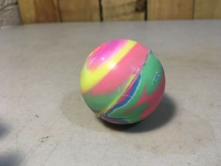 Vintage Swirl Pastel 1 3/4 " Ball Still Resilient