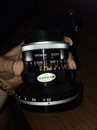 Canon lens fl 19mm 1:3.  5 R No.  14361 2