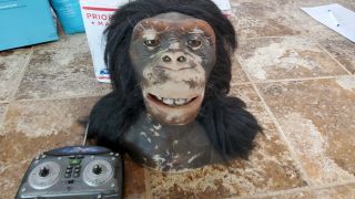 Vtg Sharper Image Woowee 9001b Alice Chimpanzee Interactive Robot Monkey