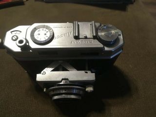 Ansco Karomat 35mm Film Rangefinder Camera W/ Heligon 50mm F2 Lens
