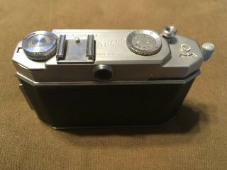 Ansco Karomat 35mm Film Rangefinder Camera w/ Heligon 50mm f2 Lens 3