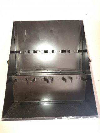 National SW - 3 or SW - 5 Metal Coil Storage Box Circa 1930s 7
