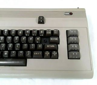 Commodore 64 Personal Home Computer Parts Powers On Unit Only 2