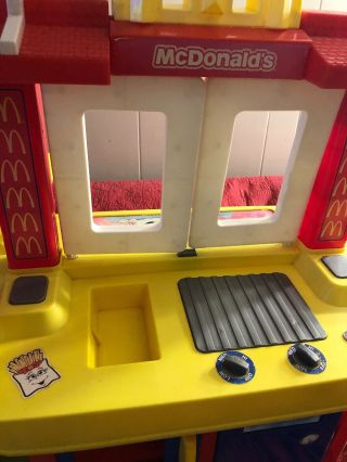 vintage mcdonalds playset with food and accessories,  Cash Register 3