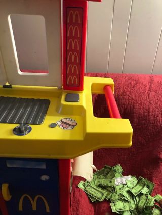 vintage mcdonalds playset with food and accessories,  Cash Register 5