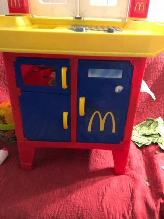 vintage mcdonalds playset with food and accessories,  Cash Register 6