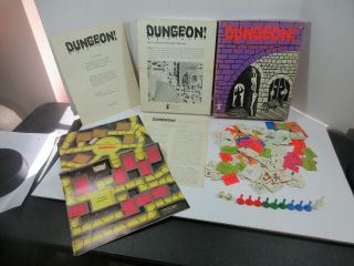 Vintage 1975 Fasa 1002 Dungeon Game Of Fanstatic Adventure Role Playing Fantasy