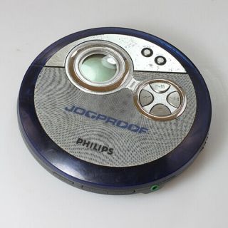 vintage PHILIPS JOGPROOF Personal Pocket CD Player Discman 2