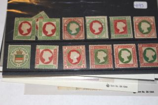 4193,  Heligoland Group Vintage Stamps Mh