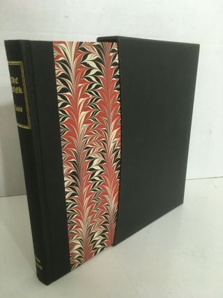 Folio Society: The Monk By Matthew Lewis 1985 Hardcover W/ Slipcase 2nd Impress