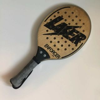 Vtg Laser Enforcer Wood Paddleball Pickleball Racket Racquet Paddle Usa