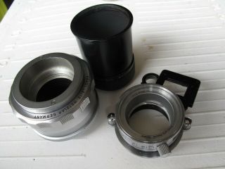 Leica Lens Focusing Mount Elmar 5cm,  65mm,  Macro Tube Visoflex Leitz Noreserv