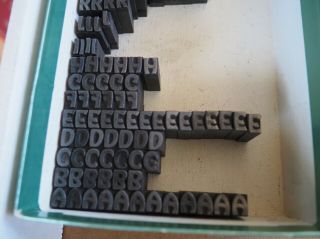 Vintage Lead Letterpress Type,  Bookbinding,  Hotfoil,  Craft Projects & More (14) 3